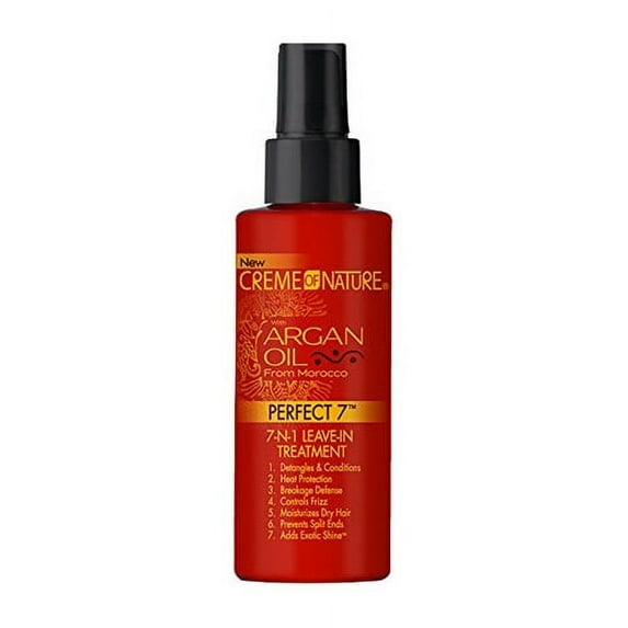 Creme of Nature Argan Oil Perfect 7-in-1 Leave-in Treatment, 4.23 Oz