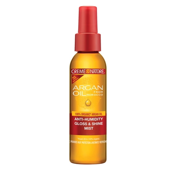 Creme of Nature Argan Oil From Morocco Anti-Humidity Gloss & Shine Mist, 4 fl oz