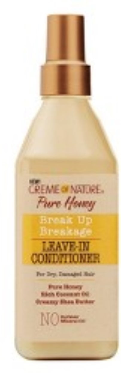 Creme of Nature Knot Away Leave-In Detangler Pure Honey 8 oz (Pack of 2)