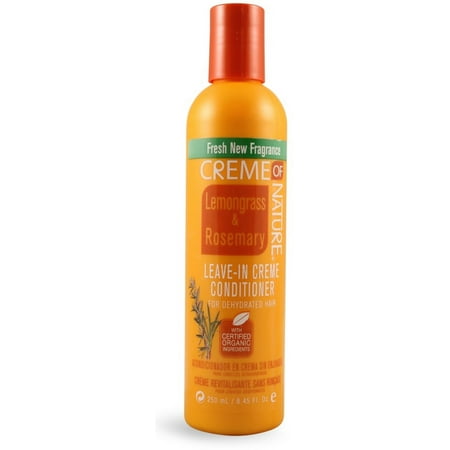 Creme of Nature Lemongrass & Rosemary Leave-In Cream Conditioner, 8.45 fl oz