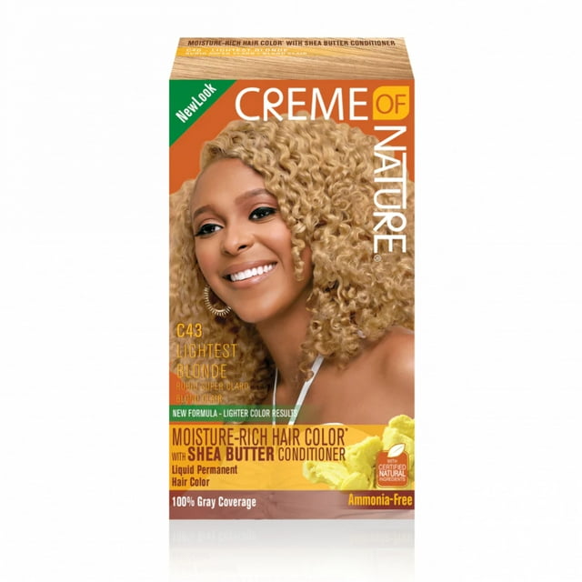 Creme of Nature Moisture Rich Hair Color Kit, C40 Light Blonde 1 ea ...