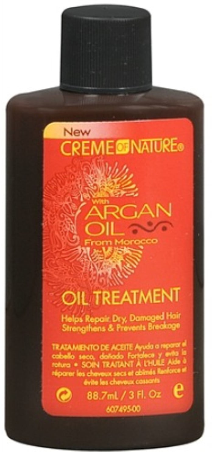 Cremeofnature Creme of Nature Oil Treatment With Argan Oil From Morocco, 3 oz (Pack of 6)
