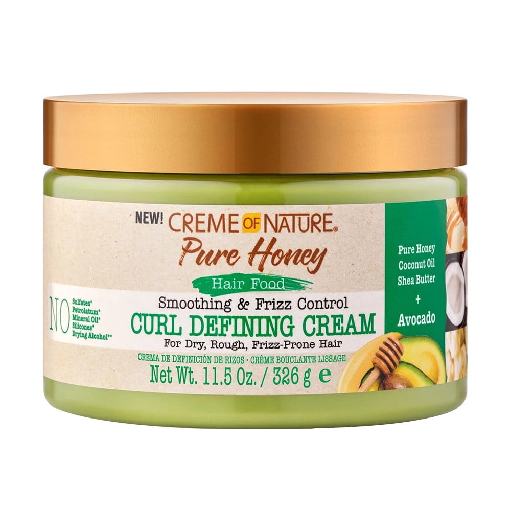 Creme of Nature Pure Honey Hair Food Curl Defining Cream, 11.5 Oz, 6