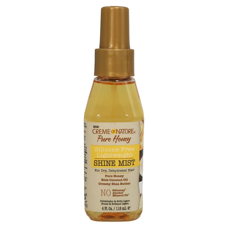 CREME OF NATURE Pure Honey Silicone-Free Lightweight Shine Mist (4oz) CREME OF NATURE Pure Honey Silicone-Free Lightweight Shine Mist (4oz)