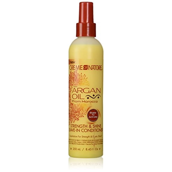 Creme of Nature Strength & Shine Leave-in Conditioner With Argan Oil From Morocco, 8.45 oz (Pack of 6)