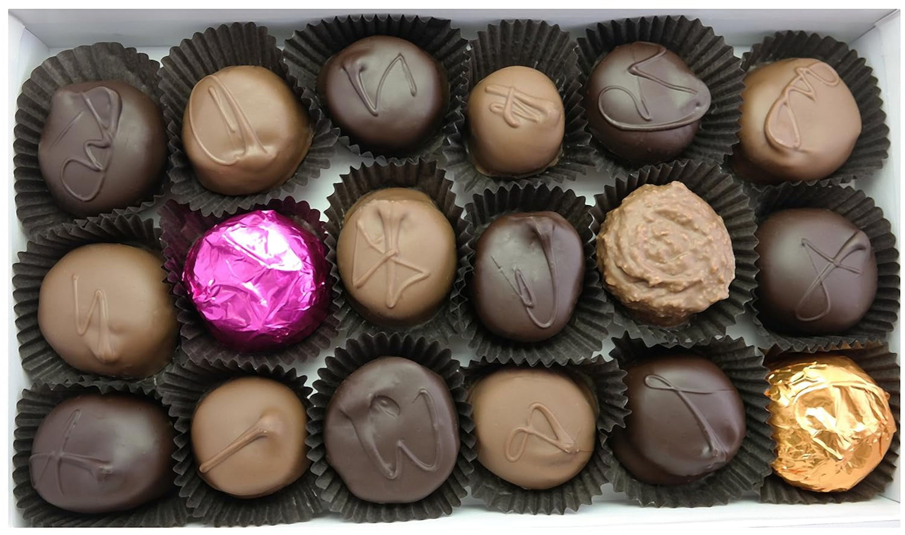 Cremes With & Without Nuts Mixed Chocolates 4Lbs