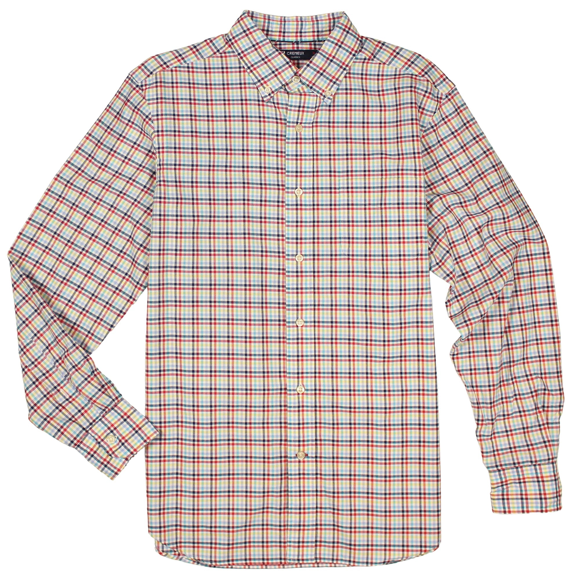 men's cremieux dress shirts Cremieux Signature Collection Premium Cotton Men's Long Sleeve Shirt, Regular Sizes (Plumberry 213, Small)