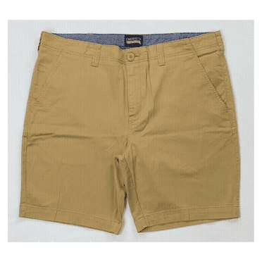 Cremieux Primium  Denim Flat-Front Shorts, Size 33