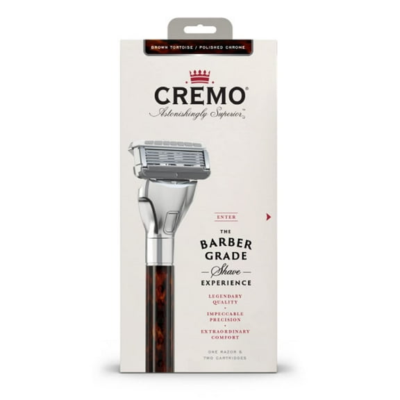 Cremo Astonishingly Superior Tortoise Shell (Horn) Razor Kit kk15 kk15