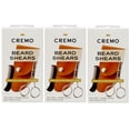 thumbnail image 1 of Cremo Beard Accessories, Beard and Mustache Stainless Steel Shears with Synthetic Leather Carrying Case and Mini Comb - 3 Pack, 1 of 4