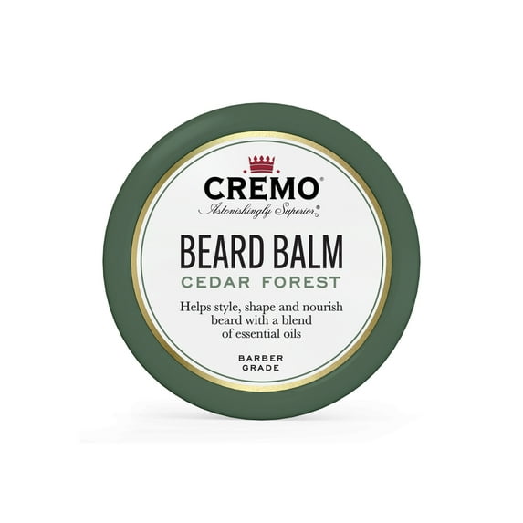 Cremo Beard Balm, Forest Blend Scent, All Hair Types, 2 oz
