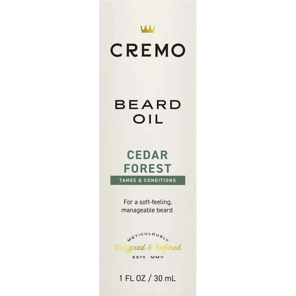 Cremo Beard Oil - Cedar Forest - 1 oz (Packaging May Vary)