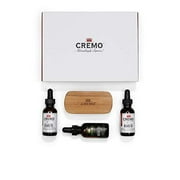 Cremo Beard Oil Kit for Restoring and Revitalizing Beards: Includes Reserve Blend Beard Oil, Mint Blend Beard Oil, Forest Blend Beard Oil, and 100% Boar Bristle Brush
