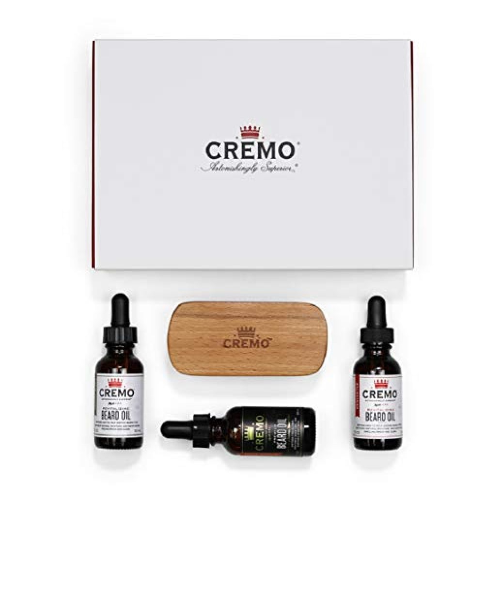 Cremo Beard Oil Kit for Restoring and Revitalizing Beards Includes
