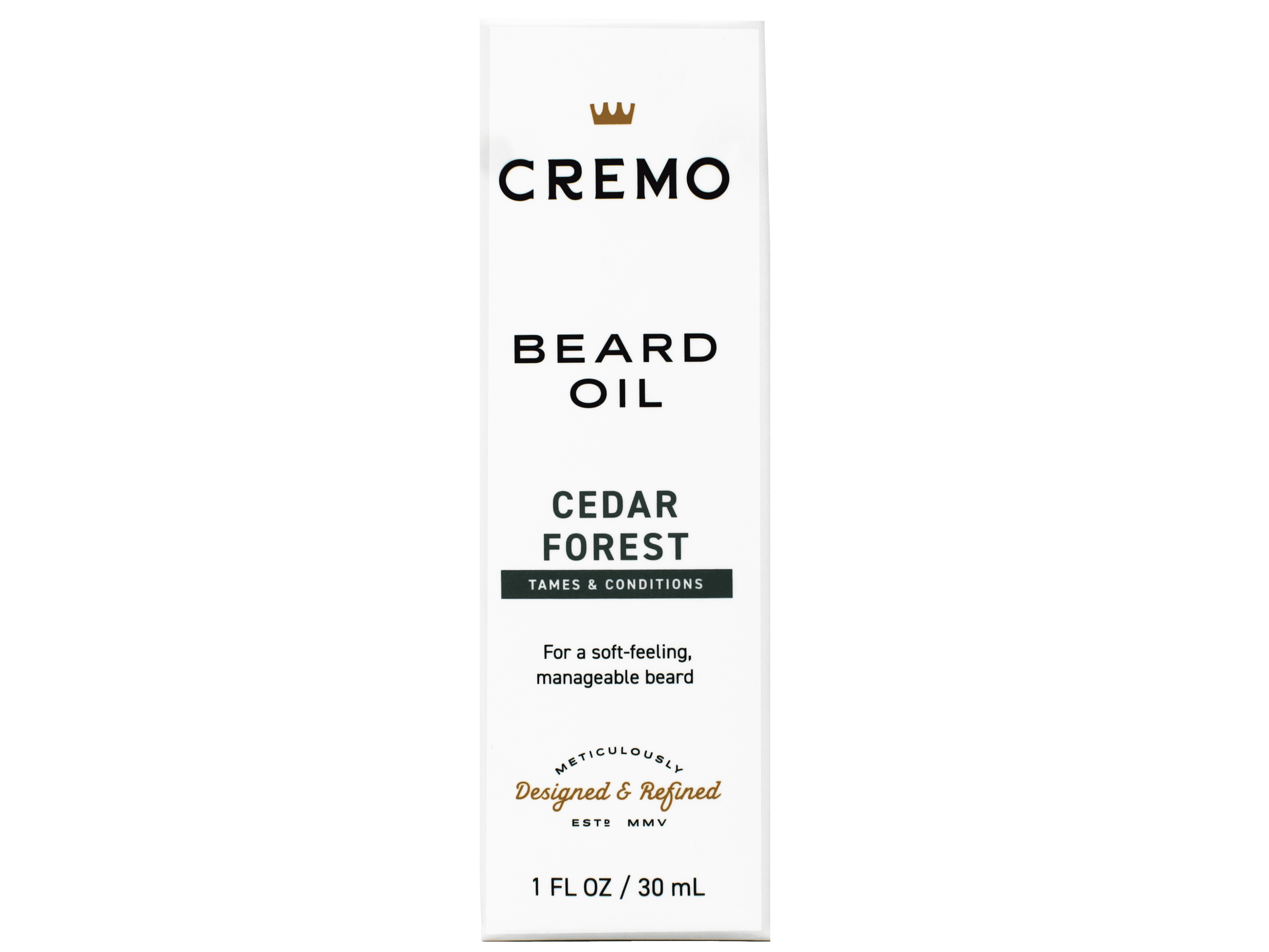 Cremo Beard Oil, Revitalizing Cedar Forest, 1 Fl Oz - Restore Natural Moisture And Soften Your Beard To Help Relieve Beard Itch.