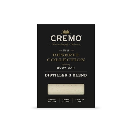 Cremo Body Bar, Reserve Collection, Distiller's Blend, 6 oz. bar