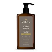 Cremo Men's Body Wash, Vintage Suede, 32 fl oz