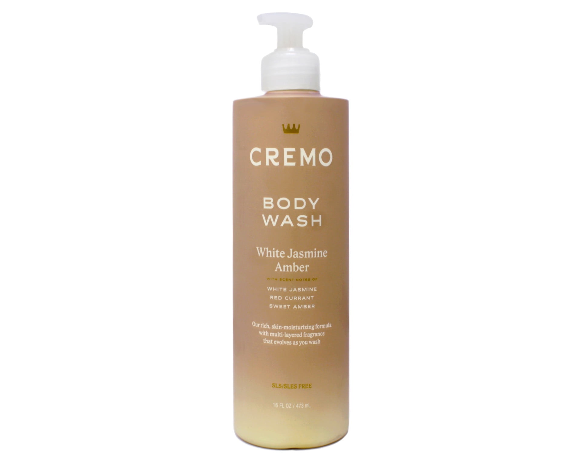 Cremo White Jasmine Amber Body Wash for Women, Notes of White