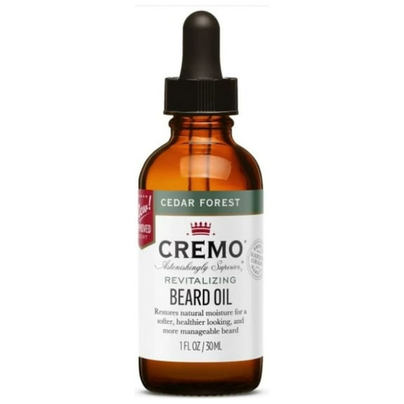 Cremo Cedar Forest Beard Oil 1 fl oz (Pack of 3)
