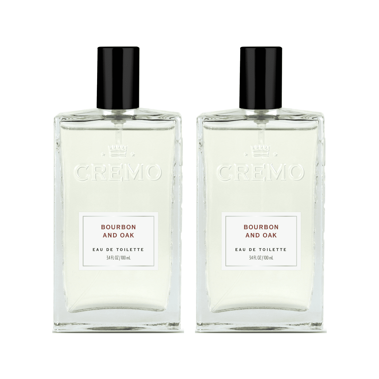 cremo tobacco bourbon Cremo Cologne Spray, Bourbon & Oak, 3.4oz (Pack of 2)