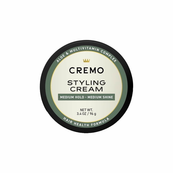 Cremo Barber Grade Hair Styling Cream, 3.4 oz