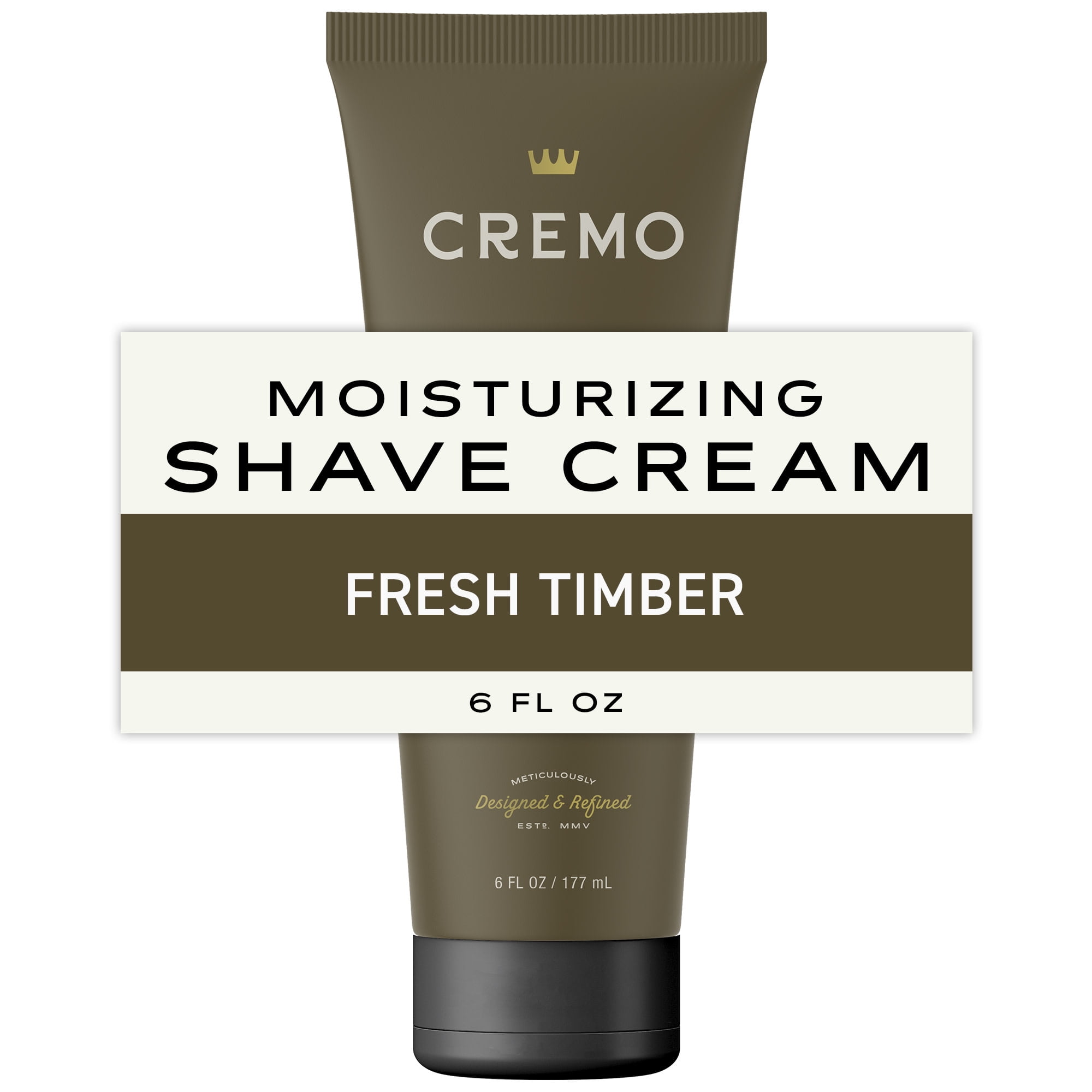 Cremo Heritage Green Moisturizing Shaving Cream for Men, Fresh
