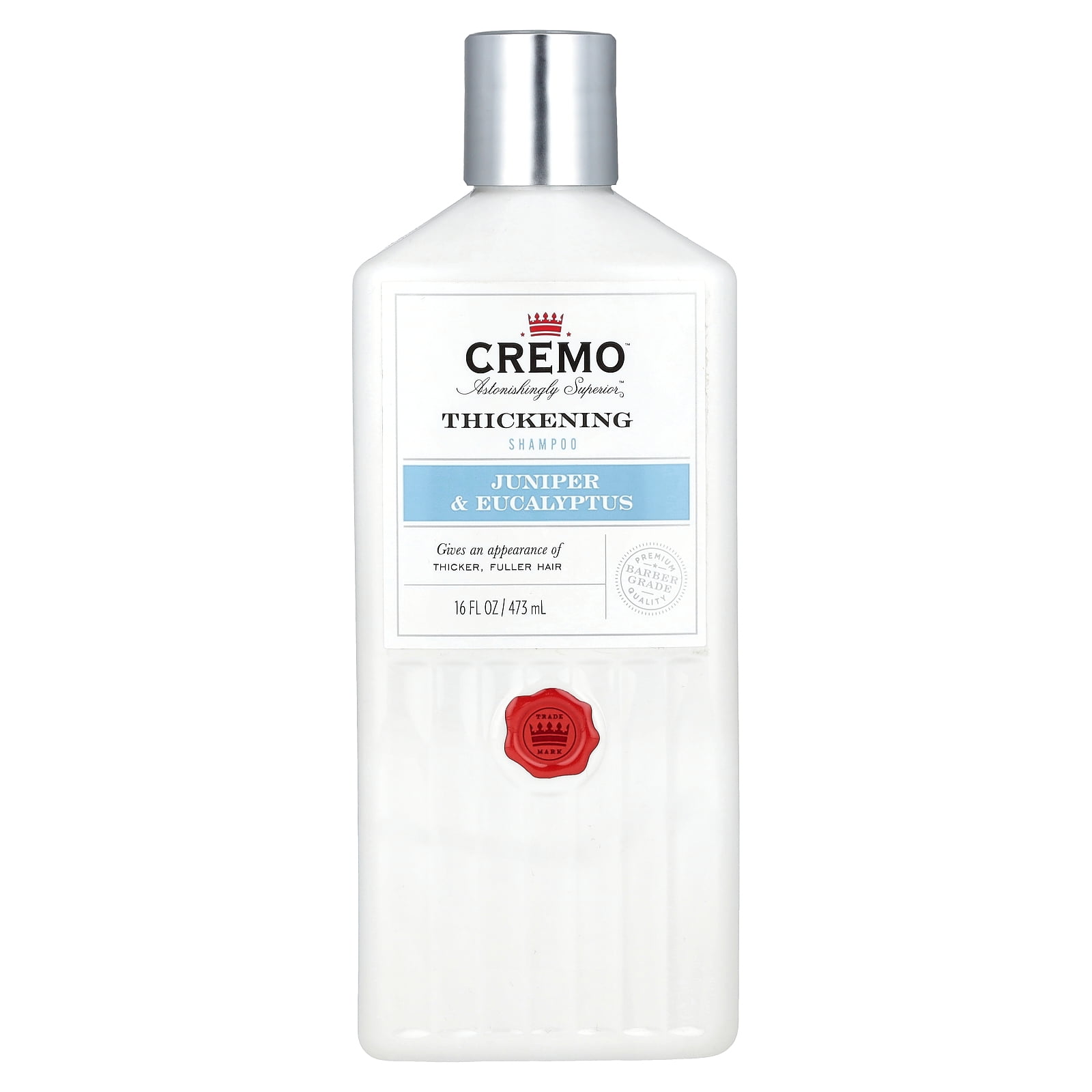 Cremo Juniper & Eucalyptus Thickening Shampoo for Fine or thinning hair 16 fl.oz
