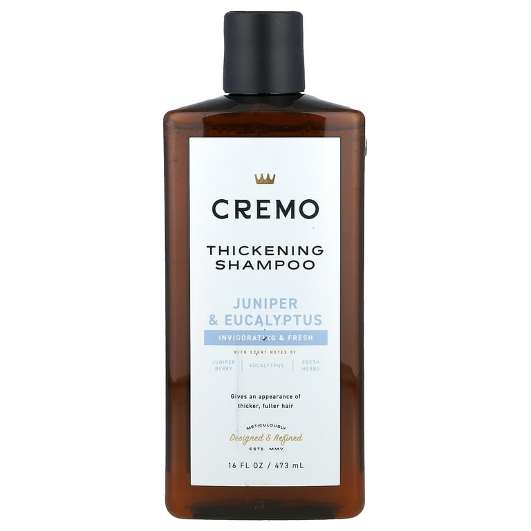 Cremo Superior Juniper & Eucalyptus Thickening Shampoo for Hair