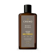 Cremo Men's Body Wash, Vintage Suede Scent, 16 fl oz, All Skin Types