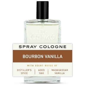 Cremo Cologne for Men, Bourbon Vanilla, 3.4 fl oz
