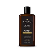 Cremo Mens Body Wash, Bergamot Black Scent, 16 fl oz