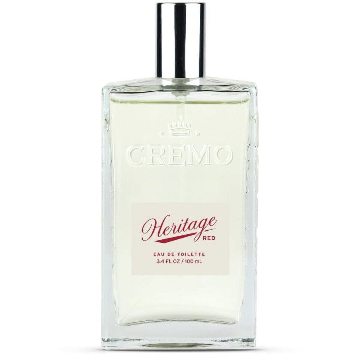 Cremo Mens Spray Cologne, Heritage Red Scent, 3.4 fl oz