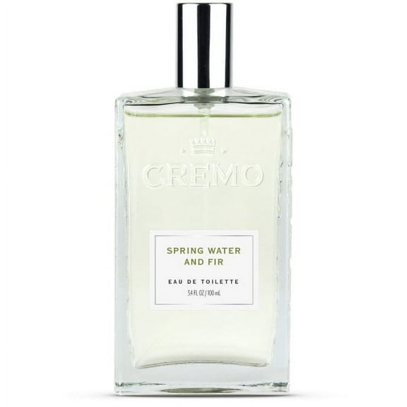 Cremo Mens Spray Cologne, Spring Water Fir Scent, 3.4 fl oz