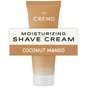 Cremo Moisturizing Womens Shave Cream, Coconut Mango Scent, 6 fl oz, Great For All Skin Types
