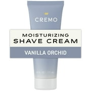 Cremo Moisturizing Womens Shave Cream, Vanilla Orchid Scent, 6 fl oz