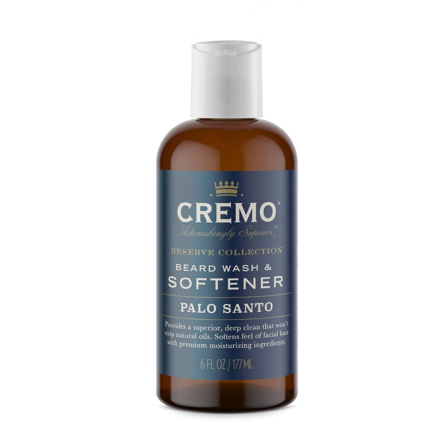 Cremo Palo Santo (Reserve Collection) Beard Wash & Softener, Moisturizes, Styles and Reduces Beard Itch for All Lengths of Facial Hair, 6 Fluid Oz kk15 kk15