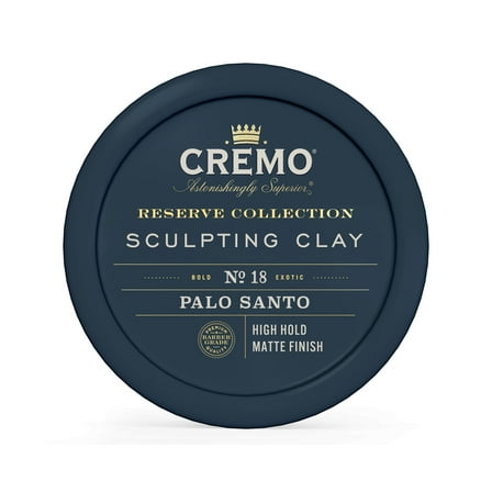 Cremo Palo Santo Reserve Collection Sculpting Clay, 4oz (Pack of 1)