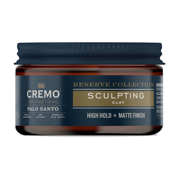 Cremo Palo Santo Reserve Collection Sculpting Clay, 4oz (Pack of 1)