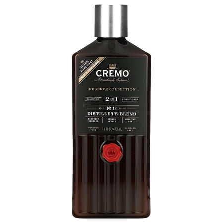 Cremo Reserve Collection, 2 In 1 Shampoo Conditioner, No. 13 Distillers Blend, 16 fl oz (473 ml)