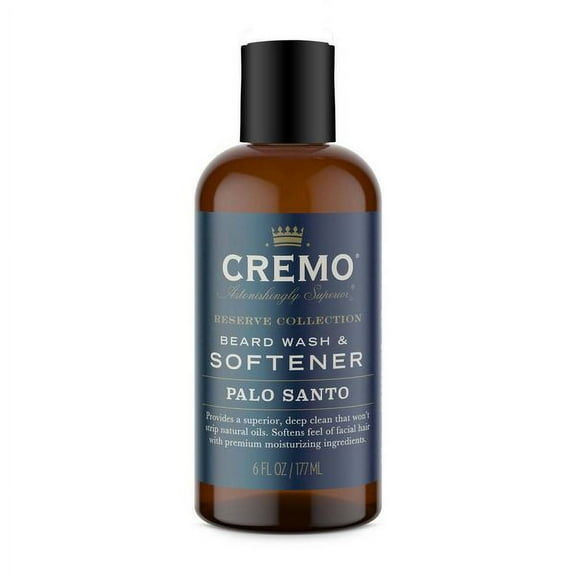 Cremo Reserve Collection, Beard Wash & Softener, Palo Santo, 6 fl oz (177 ml)