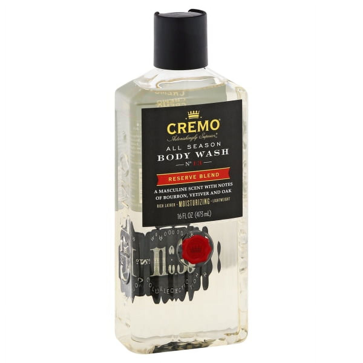 Cremo Reserve Collection, Body Wash, No. 13, Distiller's Blend, Reserve