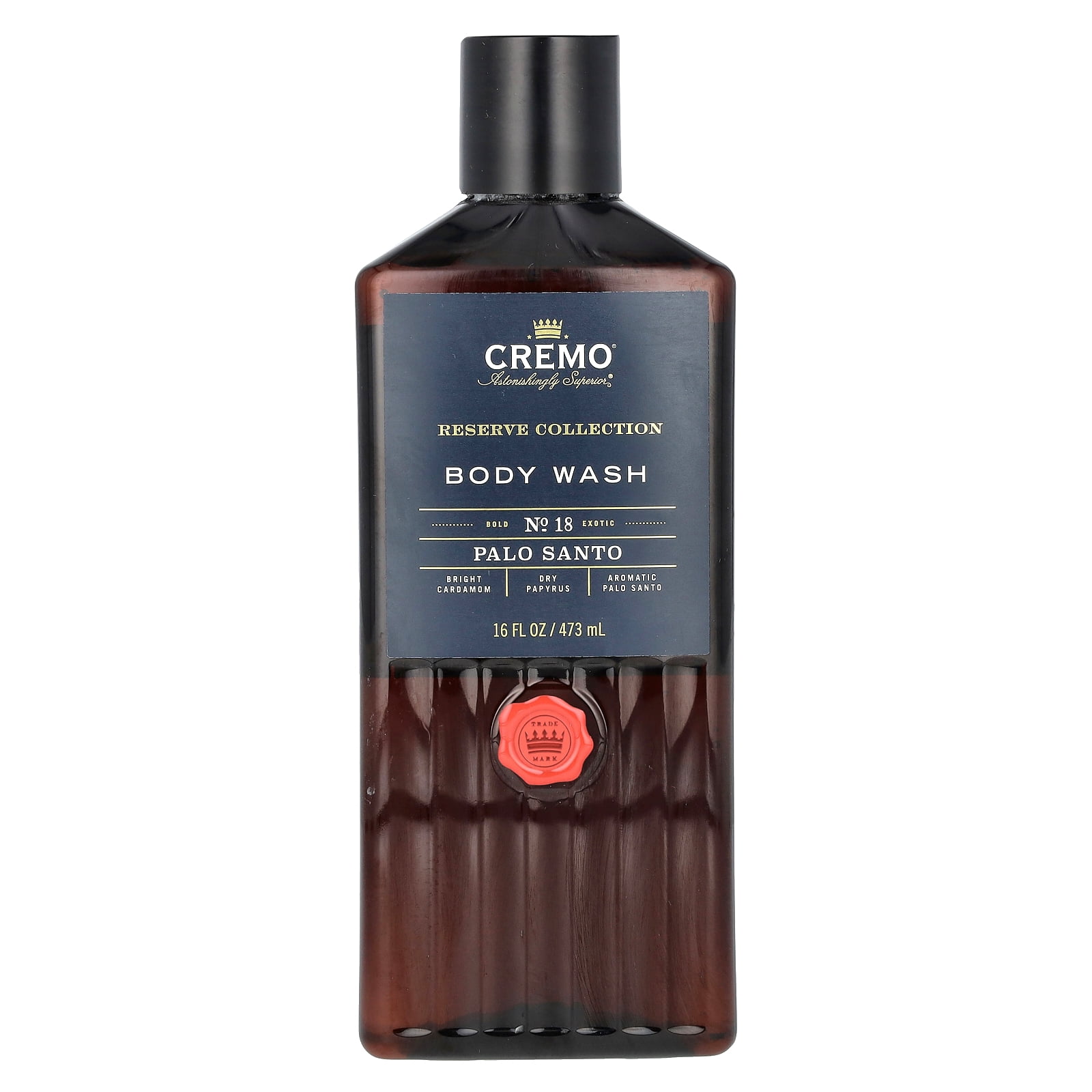 Cremo Men's Body Wash, Palo Santo, 16 fl oz