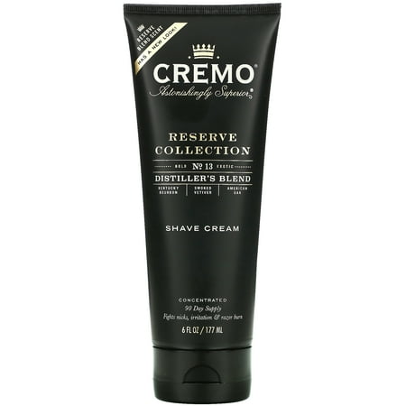 Cremo Reserve Collection Distiller's Blend Shave Cream 6 fl oz