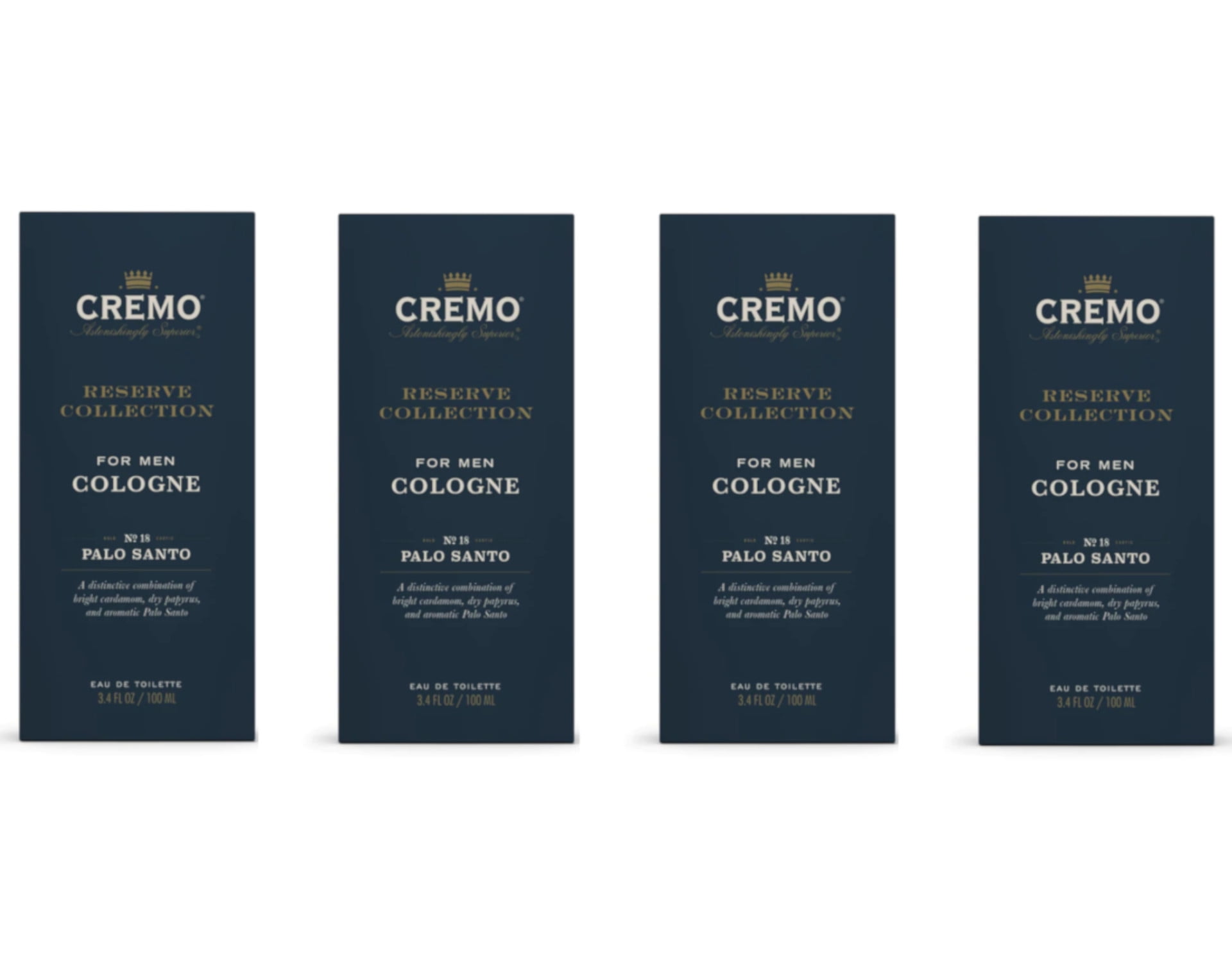 CREMO Reserve Collection Menâ€™s Cologne, Palo Santo & Cardamom