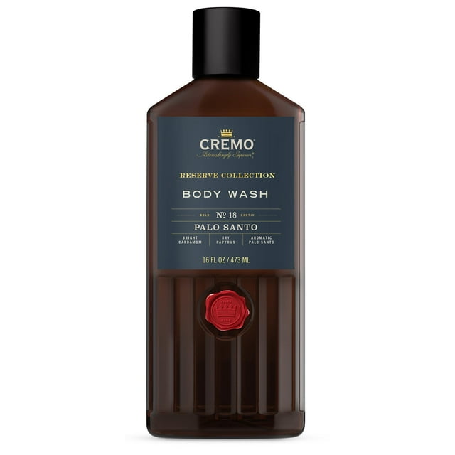 Cremo RichLathering Palo Santo Body Wash for Men, Notes of Bright