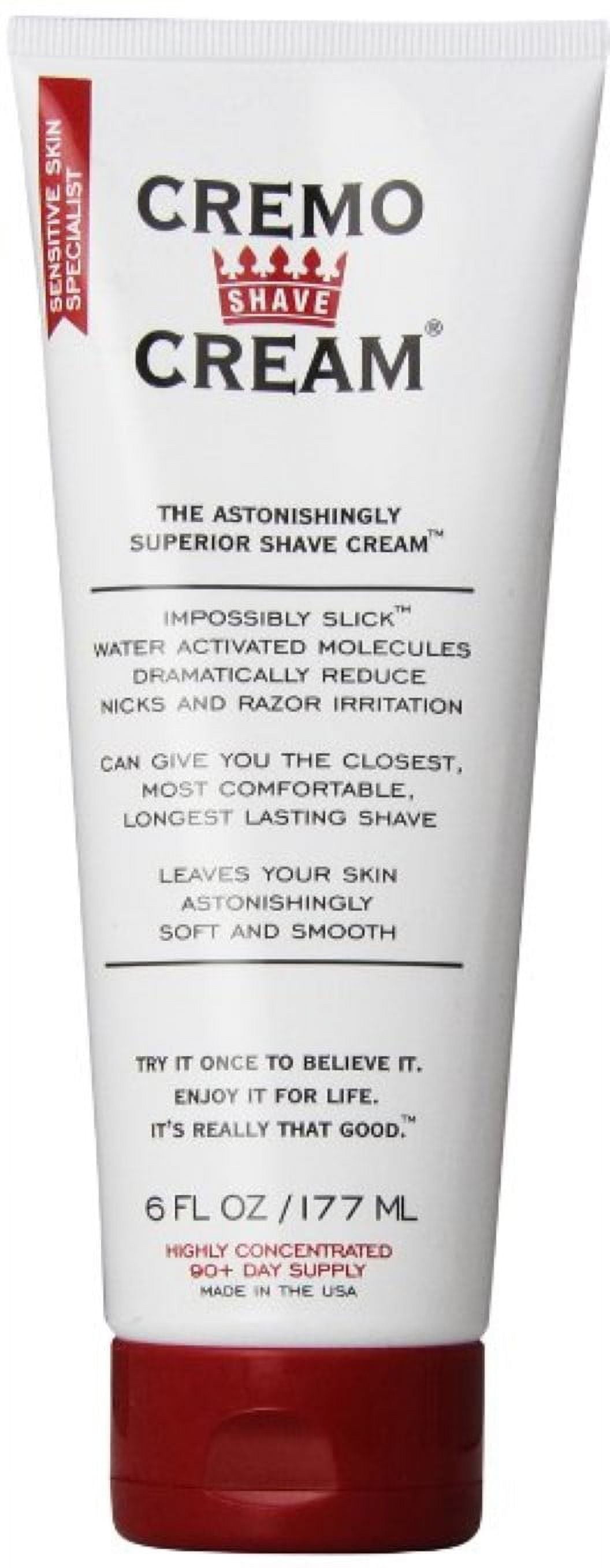Cremo Shave Cream 6 oz