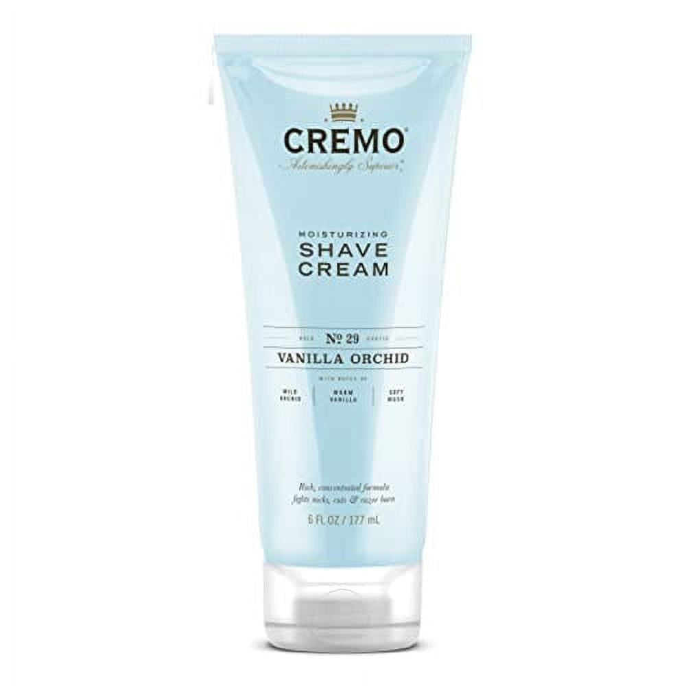 Cremo Vanilla Orchid Moisturizing Shave Cream, Astonishingly
