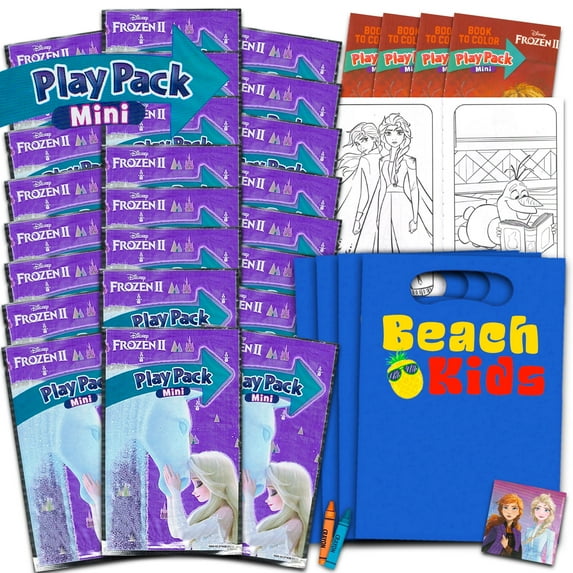 Crenstone Bendon Disney Frozen Mini Party Favors Set, 5", Multicolor, 24 PCS