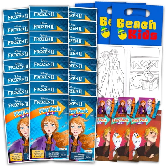 Crenstone Bendon Disney Frozen Mini Party Favors Set, 5", Multicolor, 24 PCS