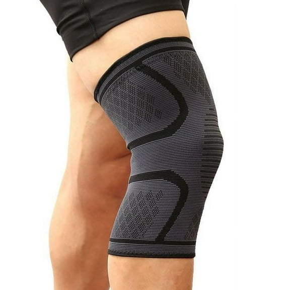 Creo Skate Co Black Nylon XL  Adjustable Knee Support Brace